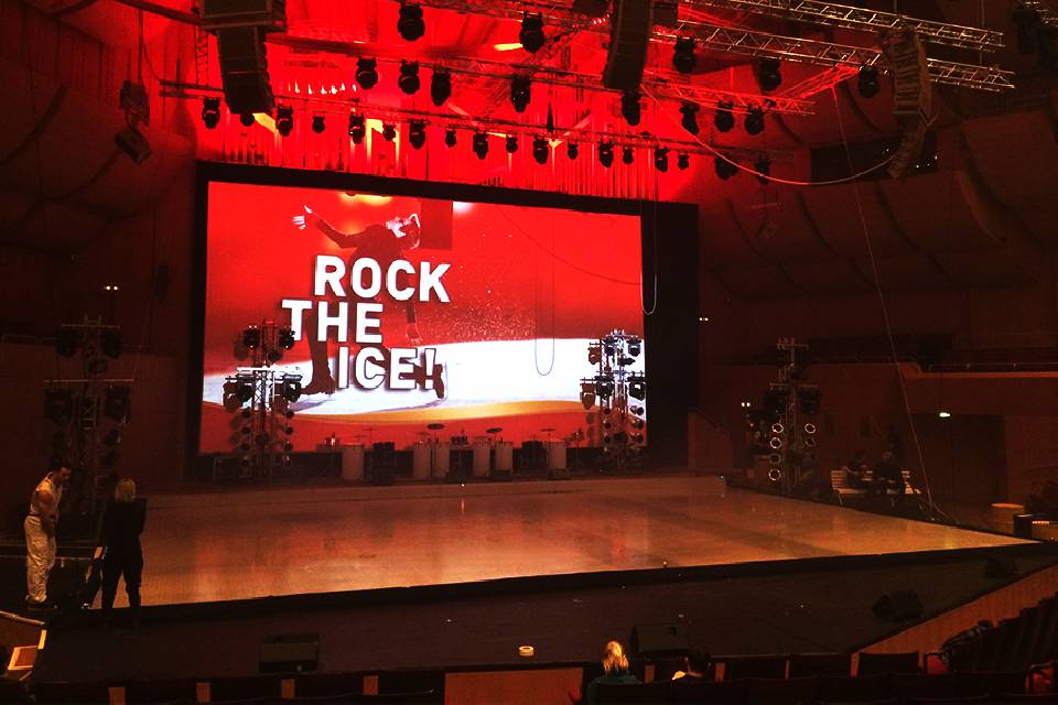 Rock the ice! show in Munich